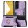 Per Samsung Galaxy S22+ 5G Custodia a portafoglio multi-scheda con anello retro skin-feel (viola) Per Samsung Galaxy S22+ 5G Custodia a portafoglio multi-scheda con anello retro skin-feel (viola)