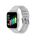 H10 Smart Watch con chiamata Bluetooth con schermo da 1,69 pollici, supporto frequenza cardiaca/pressione sanguigna/monitoraggio del sonno, colore: grigio H10 Smart Watch con chiamata Bluetooth con schermo da 1,69 pollici, supporto frequenza cardiaca/pressione sanguigna/monitoraggio del sonno, colore: grigio