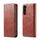 Per Samsung Galaxy S23+ 5G FIERRE SHANN Custodia a portafoglio in pelle con texture corteccia vintage (marrone) Per Samsung Galaxy S23+ 5G FIERRE SHANN Custodia a portafoglio in pelle con texture corteccia vintage (marrone)
