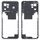 Per Realme C35 Original Middle Frame Bezel Plate (Nero)