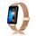 Per Huawei Band 8 16mm Milan cinturino in maglia metallica in acciaio inossidabile (oro rosa) Per Huawei Band 8 16mm Milan cinturino in maglia metallica in acciaio inossidabile (oro rosa)