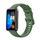 Per cinturino di ricambio in silicone tinta unita da 16 mm per Huawei Band 8 (verde scuro) Per cinturino di ricambio in silicone tinta unita da 16 mm per Huawei Band 8 (verde scuro)