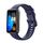 Per cinturino di ricambio in silicone tinta unita da 16 mm per Huawei Band 8 (blu scuro) Per cinturino di ricambio in silicone tinta unita da 16 mm per Huawei Band 8 (blu scuro)