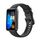 Per cinturino di ricambio in silicone tinta unita da 16 mm per Huawei Band 8 (nero) Per cinturino di ricambio in silicone tinta unita da 16 mm per Huawei Band 8 (nero)