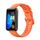 Per cinturino di ricambio in silicone tinta unita da 16 mm per Huawei Band 8 (arancione) Per cinturino di ricambio in silicone tinta unita da 16 mm per Huawei Band 8 (arancione)