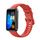 Per cinturino di ricambio in silicone tinta unita da 16 mm per Huawei Band 8 (rosso) Per cinturino di ricambio in silicone tinta unita da 16 mm per Huawei Band 8 (rosso)