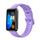 Per cinturino di ricambio in silicone tinta unita da 16 mm per Huawei Band 8 (viola) Per cinturino di ricambio in silicone tinta unita da 16 mm per Huawei Band 8 (viola)