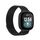 Per Fitbit Versa 4 cinturino in tessuto metallico milanese magnetico, misura piccola (nero) Per Fitbit Versa 4 cinturino in tessuto metallico milanese magnetico, misura piccola (nero)