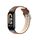 Per cinturino di ricambio in pelle Xiaomi Mi Band 8 12mm (marrone)