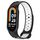 Per Xiaomi Mi Band 8 Cinturino sportivo in silicone a due colori (nero bianco) Per Xiaomi Mi Band 8 Cinturino sportivo in silicone a due colori (nero bianco)