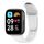 Cinturino di ricambio in silicone tinta unita sportivo per Redmi Watch 3 Lite (bianco) Cinturino di ricambio in silicone tinta unita sportivo per Redmi Watch 3 Lite (bianco)