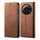 Per Xiaomi 13 Ultra Denim Texture Custodia per cellulare in pelle stile casual (marrone) Per Xiaomi 13 Ultra Denim Texture Custodia per cellulare in pelle stile casual (marrone)