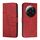 Custodia per telefono in pelle con fibbia in pelle di vitello con cuciture ultra xiaomi 13 (rosso) Custodia per telefono in pelle con fibbia in pelle di vitello con cuciture ultra xiaomi 13 (rosso)