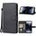 Custodia per cellulare in pelle per Ulefone Note 16 Pro (nera)