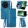 Per Xiaomi 13 Custodia per telefono in pelle con cerniera fiore ultra goffrata (blu) Per Xiaomi 13 Custodia per telefono in pelle con cerniera fiore ultra goffrata (blu)