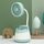 Ventilatore portapenne da tavolo con ricarica USB 276A con funzione di supporto per telefono Ventilatore portatile per dormitorio (verde) Ventilatore portapenne da tavolo con ricarica USB 276A con funzione di supporto per telefono Ventilatore portatile per dormitorio (verde)