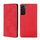 Per Samsung Galaxy S23 + 5G Skin Feel Custodia magnetica orizzontale in pelle per telefono a conchiglia (rosso) Per Samsung Galaxy S23 + 5G Skin Feel Custodia magnetica orizzontale in pelle per telefono a conchiglia (rosso)