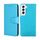 Per Samsung Galaxy S23 5G Custodia in pelle con struttura in cristallo (cielo blu) Per Samsung Galaxy S23 5G Custodia in pelle con struttura in cristallo (cielo blu)
