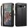 Per Google Pixel 7 Pro 5G ESEBLE Star Series Lanyard Zipper Wallet Custodia in pelle RFID (nero) Per Google Pixel 7 Pro 5G ESEBLE Star Series Lanyard Zipper Wallet Custodia in pelle RFID (nero)