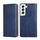 Per Samsung Galaxy S23+ 5G Custodia per telefono in pelle magnetica tinta unita lucida a olio (blu) Per Samsung Galaxy S23+ 5G Custodia per telefono in pelle magnetica tinta unita lucida a olio (blu)