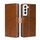 Per Samsung Galaxy S23 5G Custodia per cellulare orizzontale in pelle con cuciture geometriche (marrone chiaro) Per Samsung Galaxy S23 5G Custodia per cellulare orizzontale in pelle con cuciture geometriche (marrone chiaro)