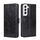 Per Samsung Galaxy S23 5G Custodia per cellulare orizzontale in pelle con cuciture geometriche (nero) Per Samsung Galaxy S23 5G Custodia per cellulare orizzontale in pelle con cuciture geometriche (nero)