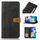 Per Samsung Galaxy S23 5G Custodia per telefono in pelle con trama di vitello con filo cucito (nero) Per Samsung Galaxy S23 5G Custodia per telefono in pelle con trama di vitello con filo cucito (nero)