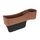CARFU AC-2294 Car Seat Gap Scatola portaoggetti multifunzione (marrone)