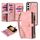 Per Samsung Galaxy S23 5G Portafoglio con cerniera Custodia staccabile in pelle MagSafe (rosa) Per Samsung Galaxy S23 5G Portafoglio con cerniera Custodia staccabile in pelle MagSafe (rosa)