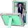 Custodia per tablet PC ibrido in silicone antiurto per TCL Tab 10 5G con supporto (verde menta + grigio) Custodia per tablet PC ibrido in silicone antiurto per TCL Tab 10 5G con supporto (verde menta + grigio)