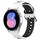 Per Huawei Watch GT3 Pro 43mm 20mm Cinturino in silicone bicolore traspirante (bianco + nero) Per Huawei Watch GT3 Pro 43mm 20mm Cinturino in silicone bicolore traspirante (bianco + nero)