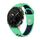 Per Garmin MARQ Athlete Gen 2 22mm Cinturino sportivo in silicone traspirante (verde menta + blu notte) Per Garmin MARQ Athlete Gen 2 22mm Cinturino sportivo in silicone traspirante (verde menta + blu notte)