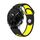 Per Garmin MARQ Athlete Gen 2 22mm Cinturino sportivo in silicone traspirante (nero + giallo) Per Garmin MARQ Athlete Gen 2 22mm Cinturino sportivo in silicone traspirante (nero + giallo)