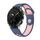 Per Garmin MARQ Athlete Gen 2 22mm Cinturino sportivo in silicone traspirante (blu notte + rosa) Per Garmin MARQ Athlete Gen 2 22mm Cinturino sportivo in silicone traspirante (blu notte + rosa)