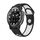Per Garmin Instinct Crossover 22mm Cinturino sportivo in silicone traspirante (nero + bianco) Per Garmin Instinct Crossover 22mm Cinturino sportivo in silicone traspirante (nero + bianco)