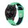 Per Garmin Fenix 7 Sapphire Solar 22mm Cinturino sportivo in silicone traspirante (verde menta + blu notte) Per Garmin Fenix 7 Sapphire Solar 22mm Cinturino sportivo in silicone traspirante (verde menta + blu notte)