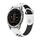 Per cinturino sportivo in silicone traspirante Garmin EPIX Gen 2 22mm (bianco + nero) Per cinturino sportivo in silicone traspirante Garmin EPIX Gen 2 22mm (bianco + nero)