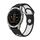 Per cinturino sportivo in silicone traspirante Garmin EPIX Gen 2 22mm (nero + bianco) Per cinturino sportivo in silicone traspirante Garmin EPIX Gen 2 22mm (nero + bianco)