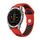 Per cinturino sportivo in silicone traspirante Garmin EPIX Gen 2 22mm (rosso + nero) Per cinturino sportivo in silicone traspirante Garmin EPIX Gen 2 22mm (rosso + nero)
