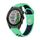 Per Garmin Approach S62 Cinturino sportivo in silicone traspirante da 22 mm (verde menta + blu notte) Per Garmin Approach S62 Cinturino sportivo in silicone traspirante da 22 mm (verde menta + blu notte)