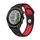 Per Garmin Approach S62 Cinturino sportivo in silicone traspirante da 22 mm (nero + rosso) Per Garmin Approach S62 Cinturino sportivo in silicone traspirante da 22 mm (nero + rosso)