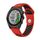 Per Garmin Approach S62 Cinturino sportivo in silicone traspirante da 22 mm (rosso + nero) Per Garmin Approach S62 Cinturino sportivo in silicone traspirante da 22 mm (rosso + nero)