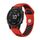Per Garmin Fenix 6 Pro GPS 22mm Cinturino sportivo in silicone traspirante (rosso + nero) Per Garmin Fenix 6 Pro GPS 22mm Cinturino sportivo in silicone traspirante (rosso + nero)