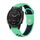 Per Garmin Fenix 6 Sapphire GPS 22mm Cinturino sportivo in silicone traspirante (verde menta + blu notte) Per Garmin Fenix 6 Sapphire GPS 22mm Cinturino sportivo in silicone traspirante (verde menta + blu notte)