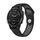 Per Garmin Fenix 6 Sapphire GPS 22mm Cinturino sportivo in silicone traspirante (nero + grigio) Per Garmin Fenix 6 Sapphire GPS 22mm Cinturino sportivo in silicone traspirante (nero + grigio)