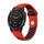 Per Garmin Fenix 6 Sapphire GPS 22mm Cinturino sportivo in silicone traspirante (rosso + nero) Per Garmin Fenix 6 Sapphire GPS 22mm Cinturino sportivo in silicone traspirante (rosso + nero)