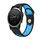 Per cinturino sportivo in silicone traspirante Garmin Fenix 5 22mm (nero + blu) Per cinturino sportivo in silicone traspirante Garmin Fenix 5 22mm (nero + blu)