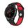 Per cinturino sportivo in silicone traspirante Garmin Fenix 5 Plus 22mm (nero + rosso) Per cinturino sportivo in silicone traspirante Garmin Fenix 5 Plus 22mm (nero + rosso)