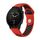 Per Garmin Forerunner 955 Cinturino sportivo in silicone traspirante da 22 mm (rosso + nero) Per Garmin Forerunner 955 Cinturino sportivo in silicone traspirante da 22 mm (rosso + nero)
