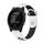 Per Garmin Forerunner 935 Cinturino sportivo in silicone traspirante da 22 mm (bianco + nero) Per Garmin Forerunner 935 Cinturino sportivo in silicone traspirante da 22 mm (bianco + nero)